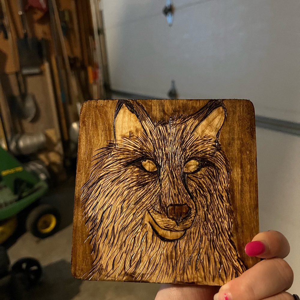 Custom wood burnt art❤️
Check out more of my work on fb or insta - Picture 4 of 6